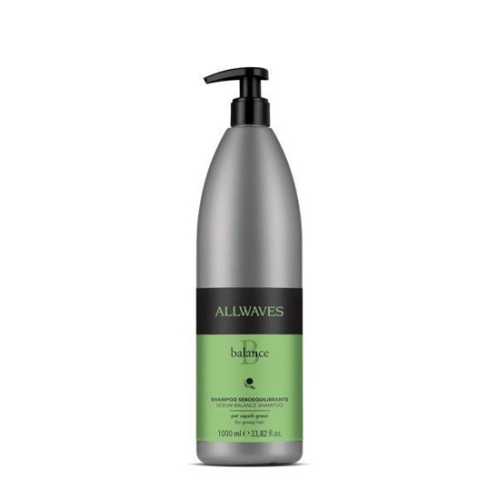 Allwaves Sebum Balance sampon zsíros hajra, 1000 ml