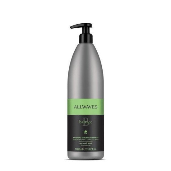 Allwaves Sebum Balance balzsam zsíros hajra, 1000 ml