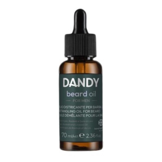 Dandy Beard Oil szakáll és bajusz tisztító olaj, 70 ml