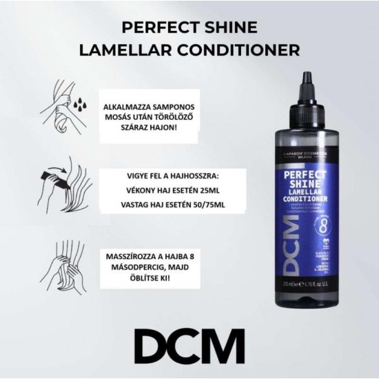 Diapason DCM Perfect Shine lammellás kondicionáló, 200 ml