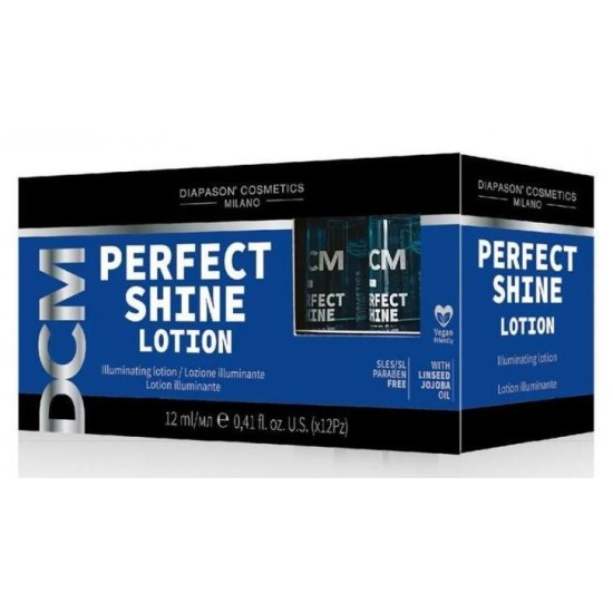 Diapason DCM Perfect Shine regeneráló hajfény ampulla, 12x12 ml