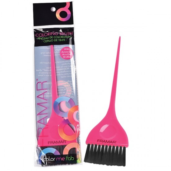 Framar Single Color Brush Pink univerzális hajfestő ecset