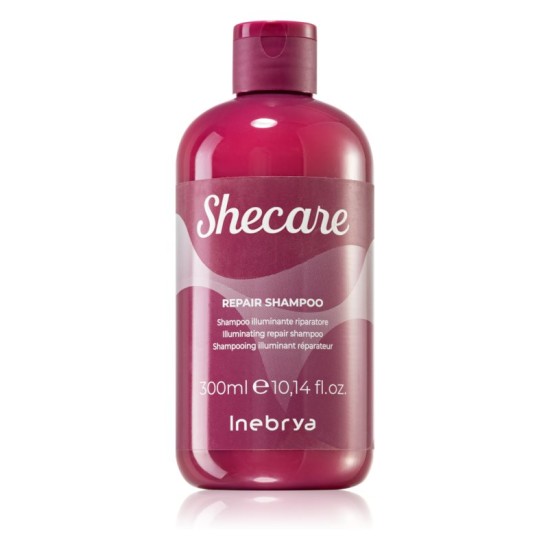 Inebrya Shecare Repair hajújraépítő sampon, 300 ml