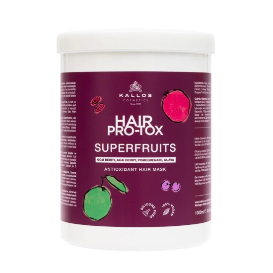 Kallos Hair Pro-Tox Superfruits hajpakolás, 1 l