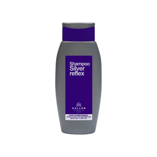 Kallos Silver Reflex hamvasító sampon, 350 ml