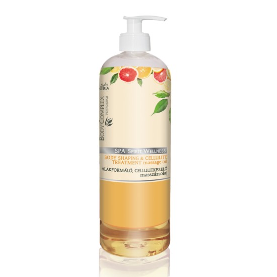 Lady Stella Spa Spirit Wellness alakformáló cellulitkezelő masszázsolaj, 1  l