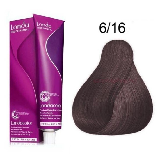 Londa Color krémhajfesték 60 ml, 6/16