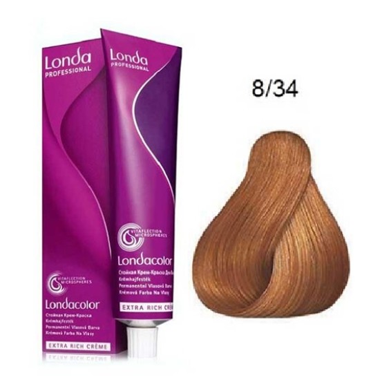 Londa Color krémhajfesték 60 ml, 8/34