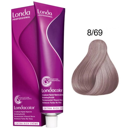 Londa Color krémhajfesték 60 ml, 8/69