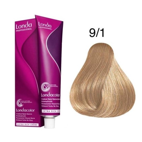 Londa Color krémhajfesték 60 ml, 9/1