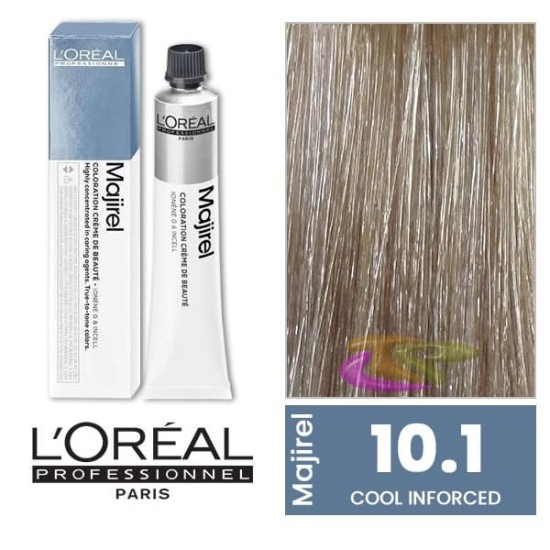 Loreal Professionel Majirel Cool Inforced hajfesték 50 ml, 10.1