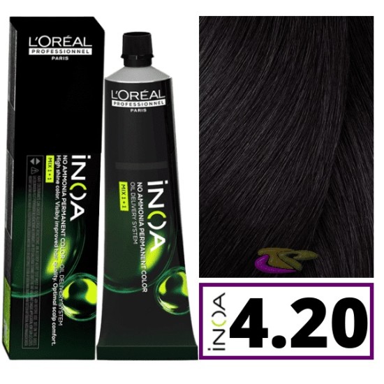 Loreal INOA ammóniamentes hajfesték 60 ml - 4.20