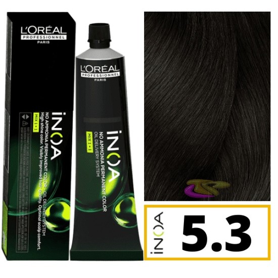 Loreal INOA ammóniamentes hajfesték 60 ml - 5.3