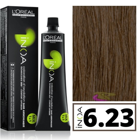 Loreal INOA ammóniamentes hajfesték 60 ml - 6.23