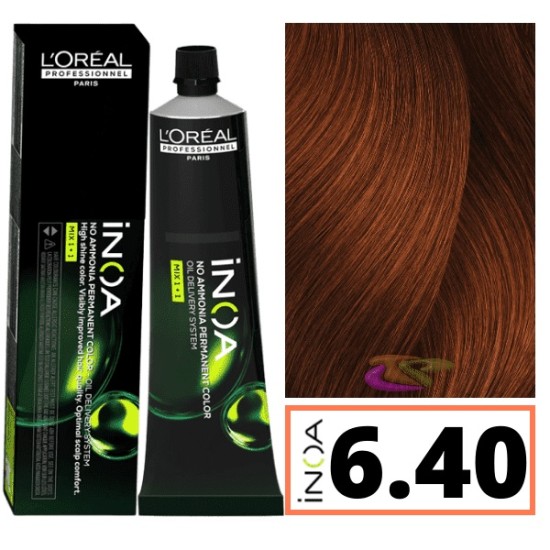 Loreal INOA ammóniamentes hajfesték 60 ml - 6.40