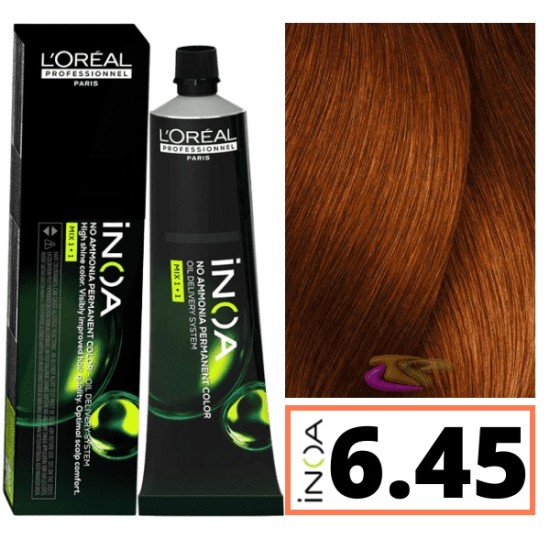 Loreal INOA ammóniamentes hajfesték 60 ml - 6.45