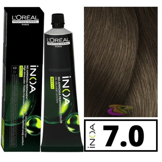 Loreal INOA ammóniamentes hajfesték 60 ml - 7.0