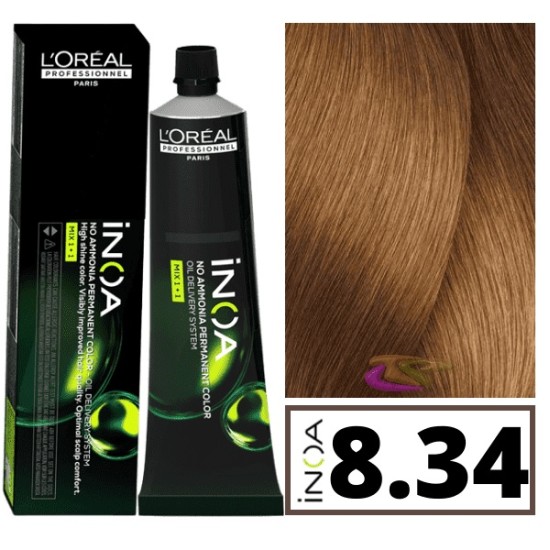 Loreal INOA ammóniamentes hajfesték 60 ml - 8.34