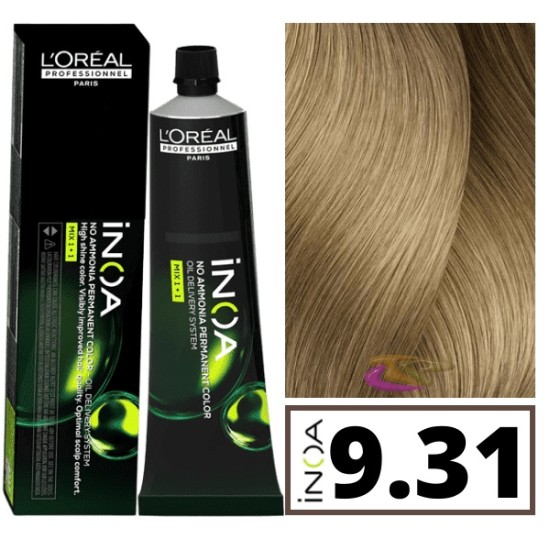 Loreal INOA ammóniamentes hajfesték 60 ml - 9.31