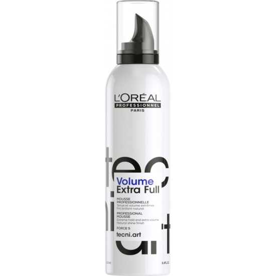 Loreal Professionel Tecni.Art Full Volume Extra extra erős fixáló hajhab, 250 ml