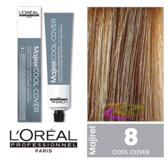 Loreal Professionel Majirel Cool Cover hajfesték 50 ml, 8