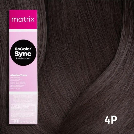 Matrix SoColor Sync Pre-Bonded ammóniamentes hajszínező 4P