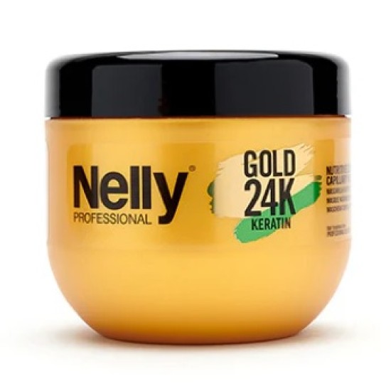 Nelly 24K tápláló hajpakolás búzaproteinnel és keratinnal, 500 ml