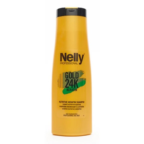 Nelly 24K tápláló sampon keratinnal, 400 ml