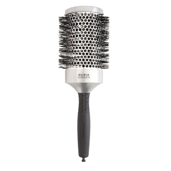 Olivia Garden Essential Blowout Classic Silver körkefe 65