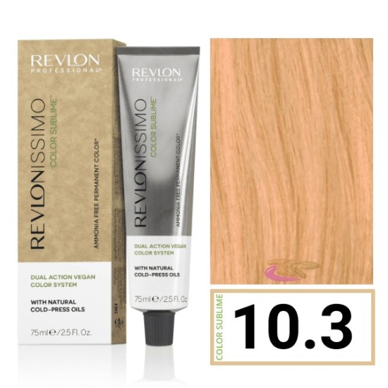 Revlon Revlonissimo Color Sublime vegán ammóniamentes hajfesték 10.3