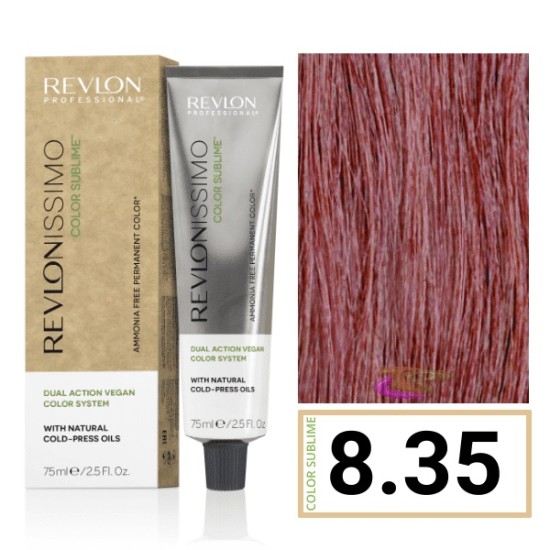 Revlon Revlonissimo Color Sublime vegán ammóniamentes hajfesték 8.35