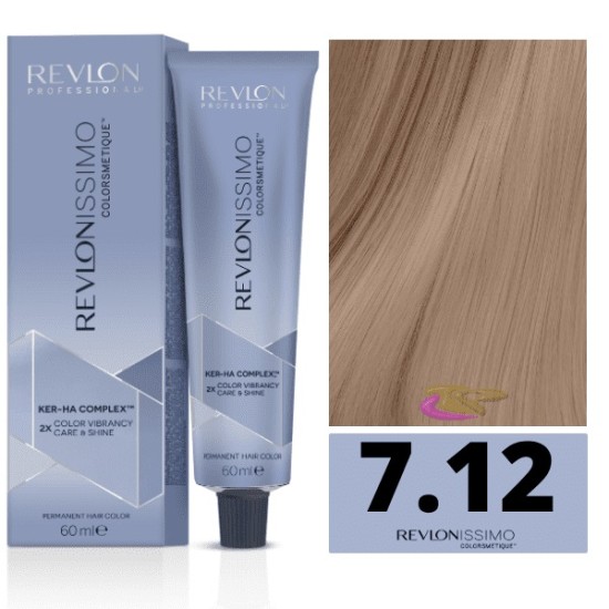 Revlon Professional Revlonissimo Colorsmetique hajfesték 7.12