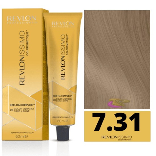 Revlon Professional Revlonissimo Colorsmetique hajfesték 7.31