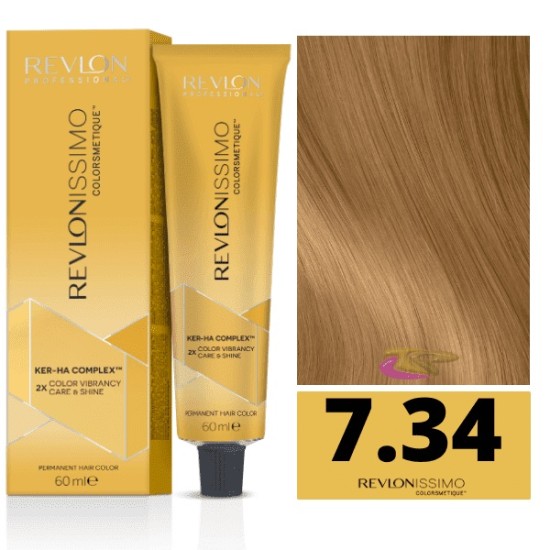 Revlon Professional Revlonissimo Colorsmetique hajfesték 7.34