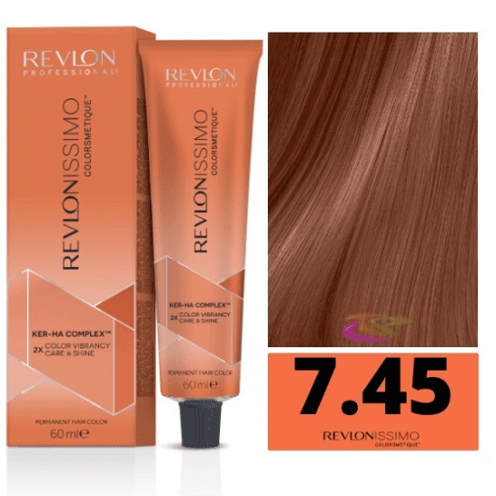 Revlon Professional Revlonissimo Colorsmetique hajfesték 7.45