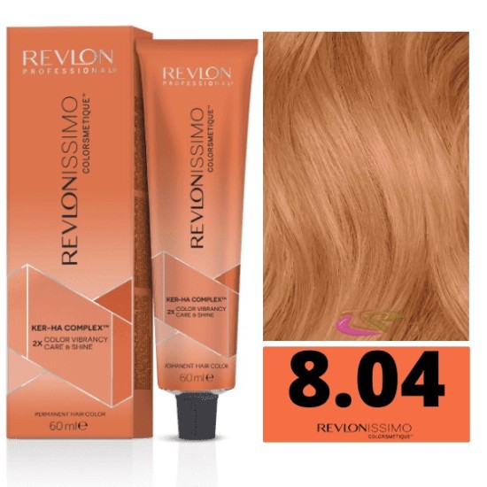 Revlon Professional Revlonissimo Colorsmetique hajfesték 8.04