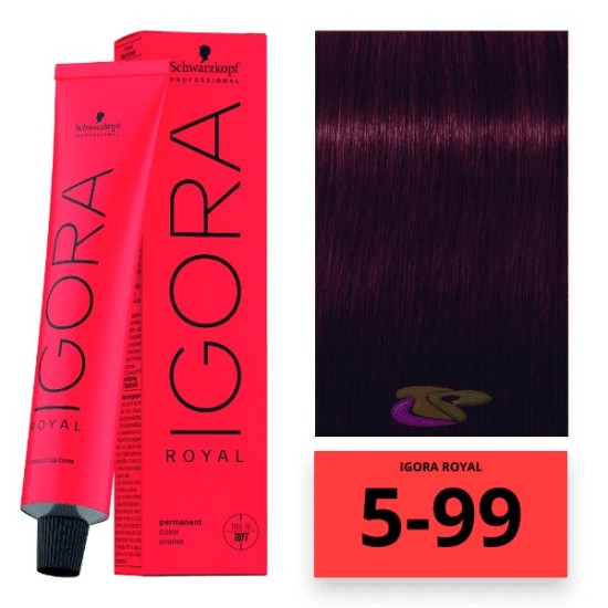 Schwarzkopf Igora Royal hajfesték, 60 ml 5-99