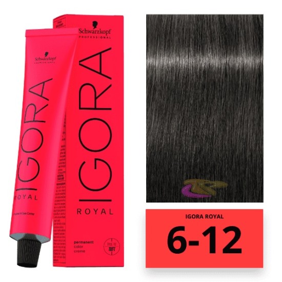 Schwarzkopf Igora Royal hajfesték, 60 ml 6-12