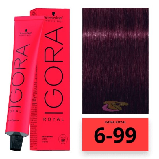 Schwarzkopf Igora Royal hajfesték, 60 ml 6-99