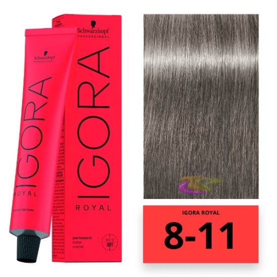 Schwarzkopf Igora Royal hajfesték, 60 ml 8-11