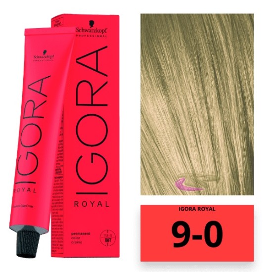 Schwarzkopf Igora Royal hajfesték, 60 ml 9-0