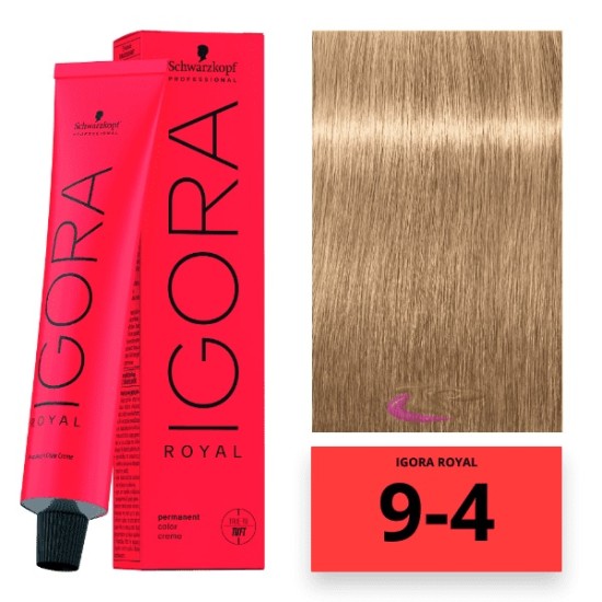 Schwarzkopf Igora Royal hajfesték, 60 ml 9-4