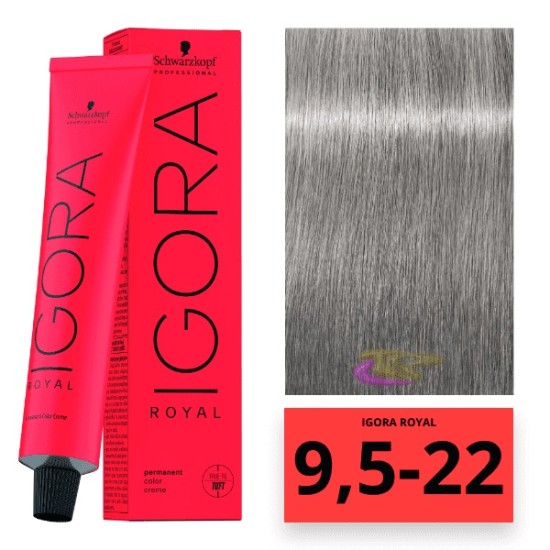 Schwarzkopf Igora Royal hajfesték, 60 ml 9 1/2-22