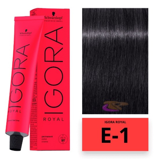 Schwarzkopf Igora Royal hajfesték, 60 ml E-1