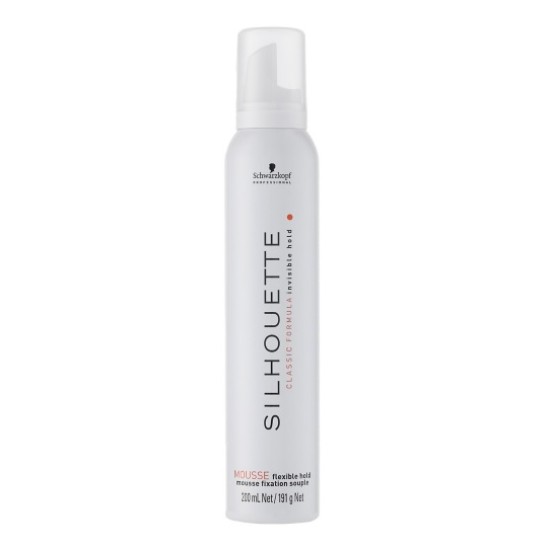 Schwarzkopf Professional Silhouette rugalmas tartást adó hajhab, 200 ml