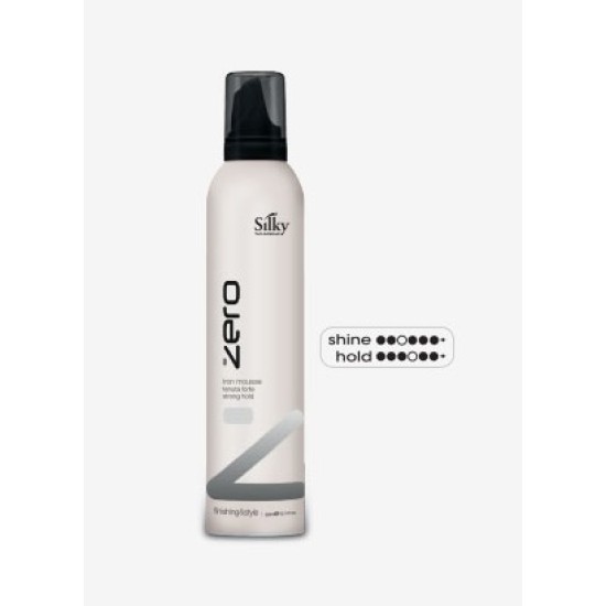 Silky Zero Iron Mousse hajformázó hab, 300 ml