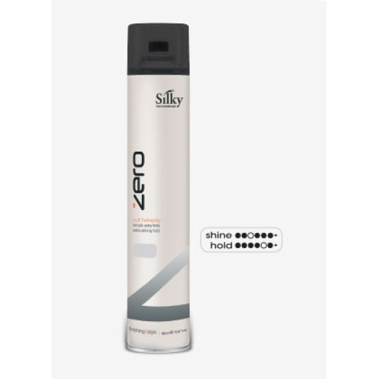 Silky Zero Cult Hairspray mega erős hajlakk, 500 ml