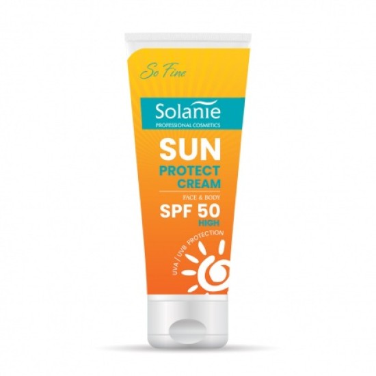 Solanie SPF50 napozó krém arcra és testre, 125 ml