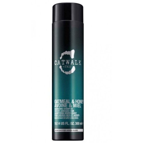 Tigi Catwalk Oatmeal&Honey sampon igénybevett hajra, 300 ml