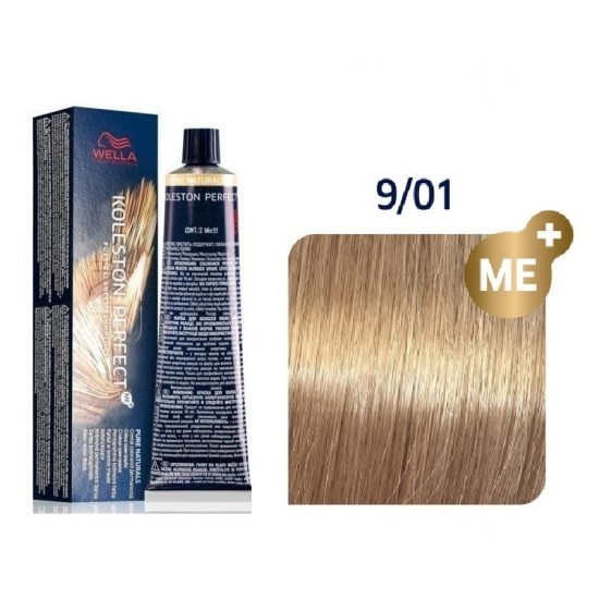 Wella Professional Koleston Perfect Me+ krémhajfesték, 9/01